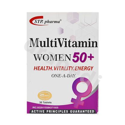 مولتی ویتامین اس تی پی فارما مناسب خانم های بالای 50 سال